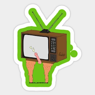 TV Loves You Sticker